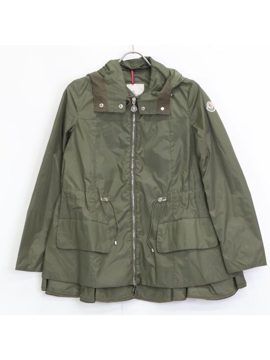 Moncler Jackets & Blazers - Moncler Green Limbert Nylon Hooded Jacket Spring Coat OO